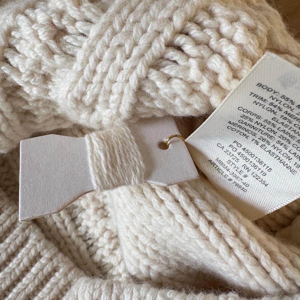 Wilfred Cream Sweater Vest - Picture 8 of 11
